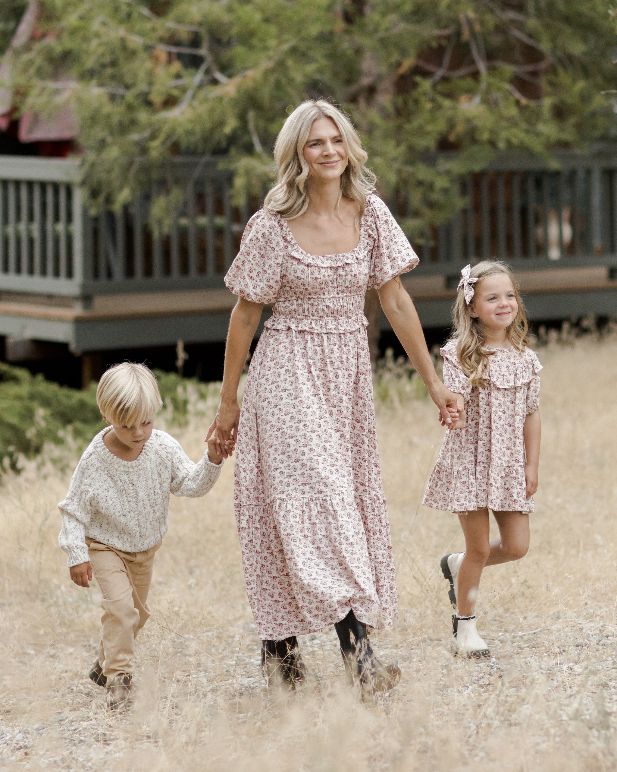 Pink Traditional Dresses Mom And Daughter Dresses Amazon Mother