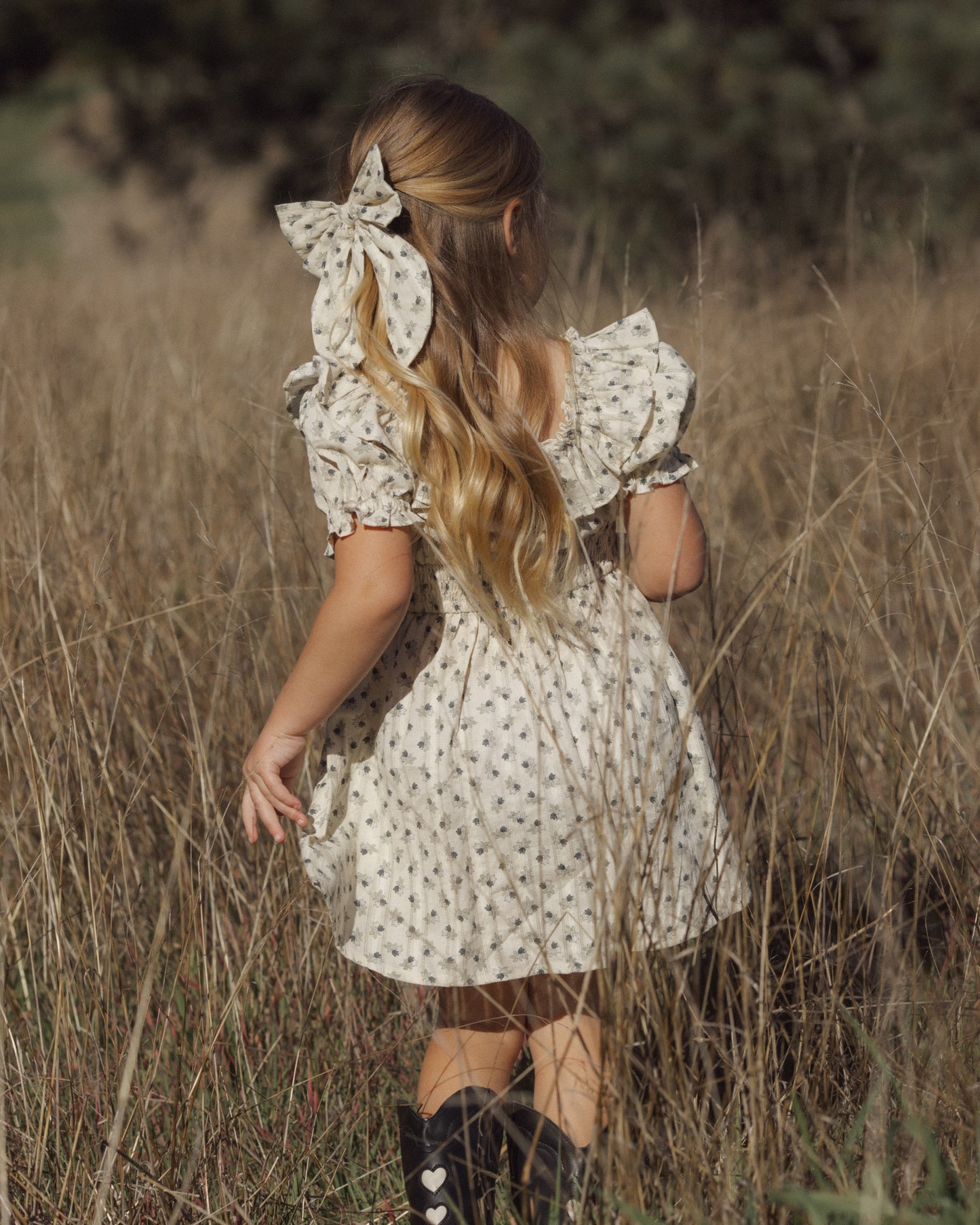 Dillon Dress Vintage Fleur - Rylee + Cru | Kids Clothes | Trendy Baby Clothes | Modern Infant Outfits |