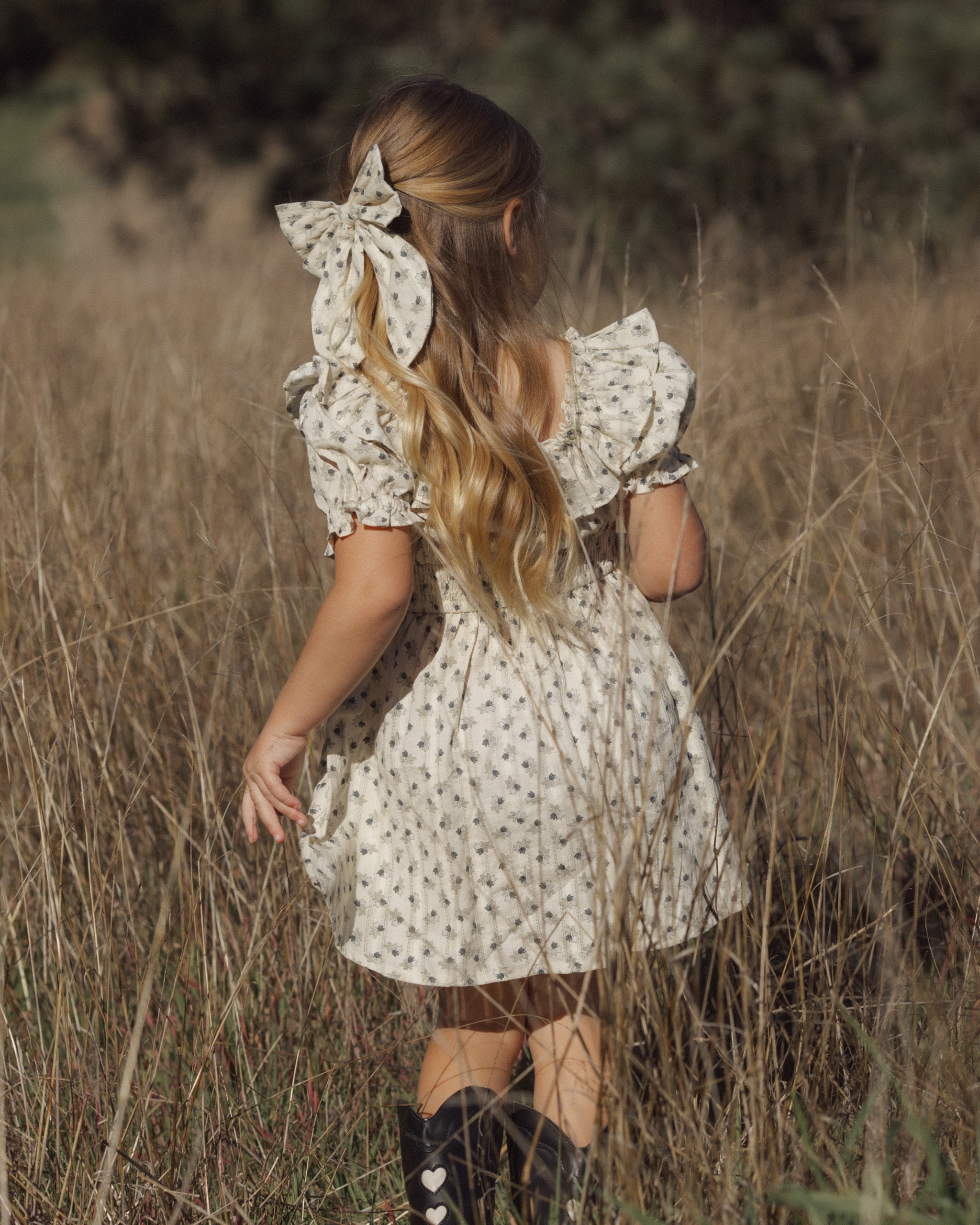 Dillon Dress Vintage Fleur - Rylee + Cru | Kids Clothes | Trendy Baby Clothes | Modern Infant Outfits |