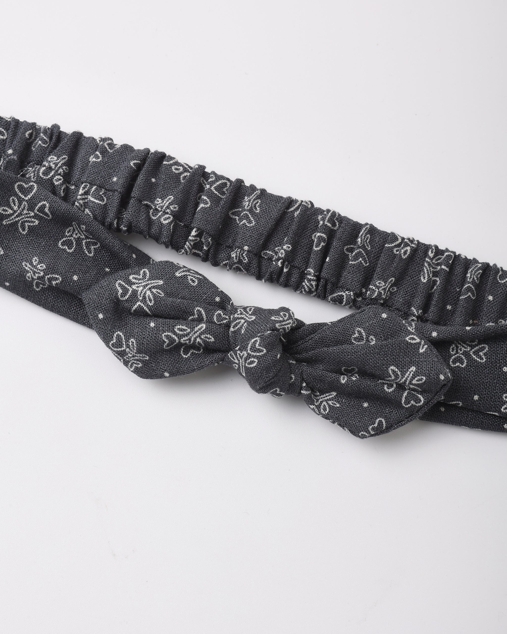 Baby Bow Headband Heart Ditsy - Rylee + Cru | Kids Clothes | Trendy Baby Clothes | Modern Infant Outfits |