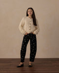 Teen Barrel Pant Black Daisy - Rylee + Cru | Kids Clothes | Trendy Baby Clothes | Modern Infant Outfits |
