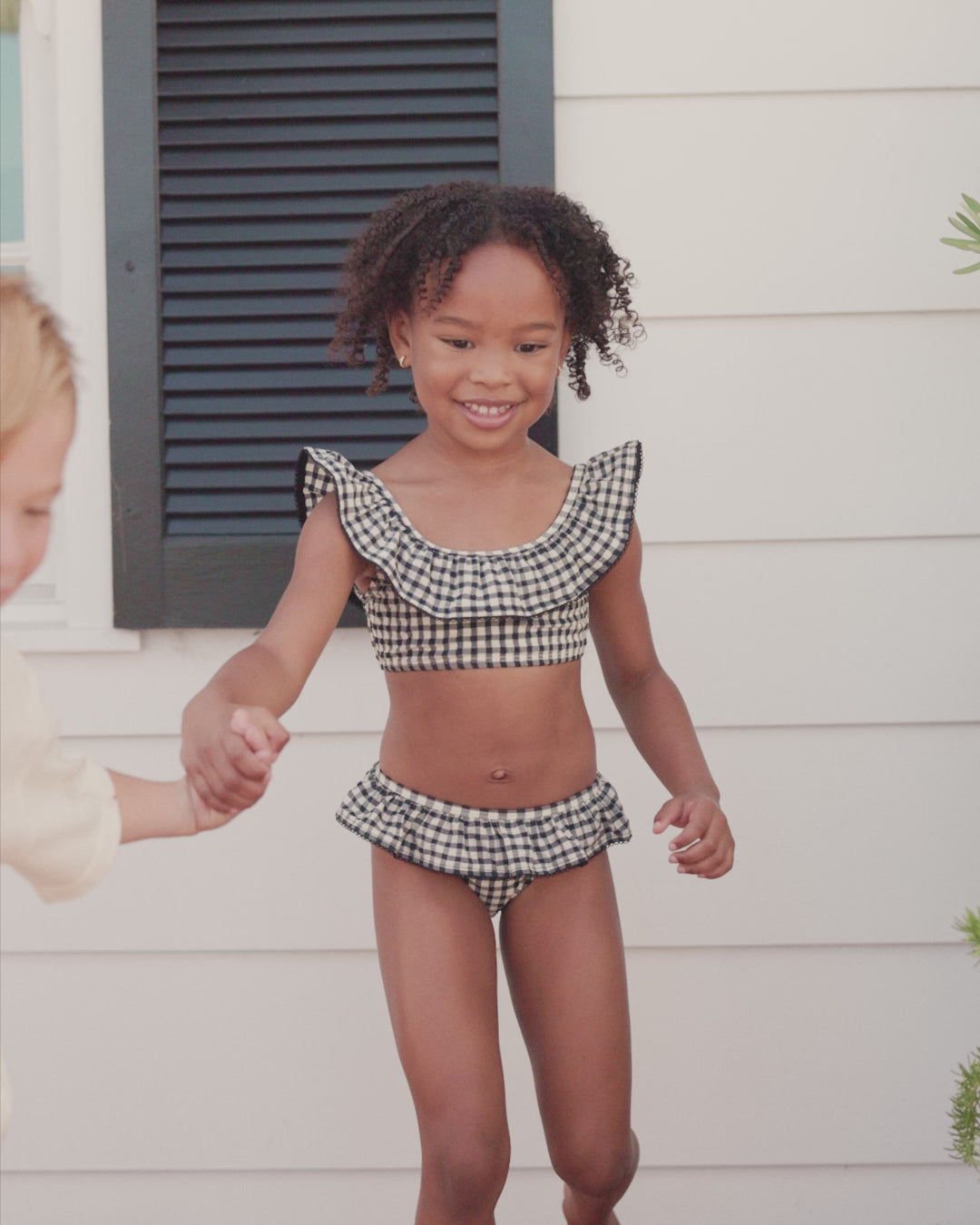 Margot Bikini Black Gingham