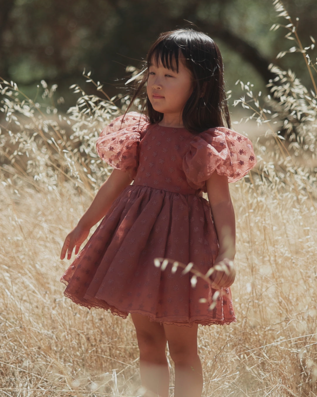Sofia Dress Spice Floral – Noralee