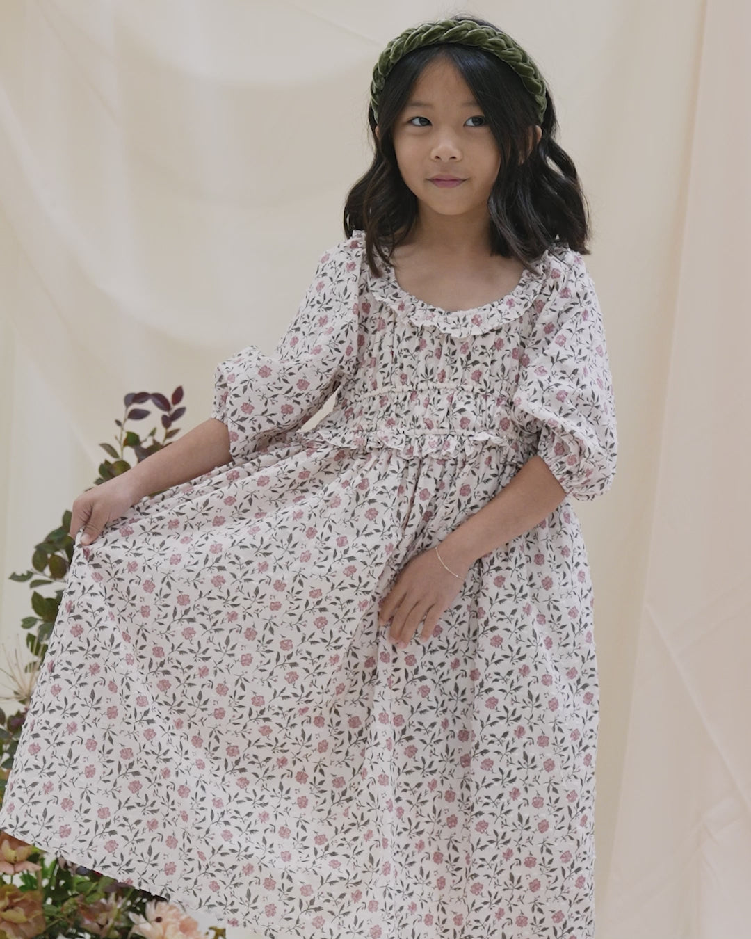 Junie Dress || Poppy Bloom