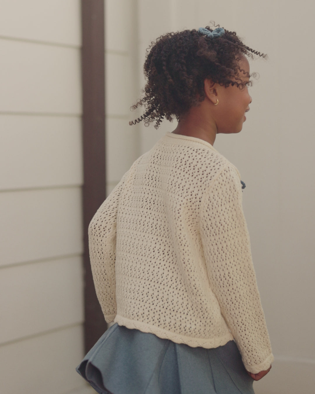 Crochet Knit Pullover Bows