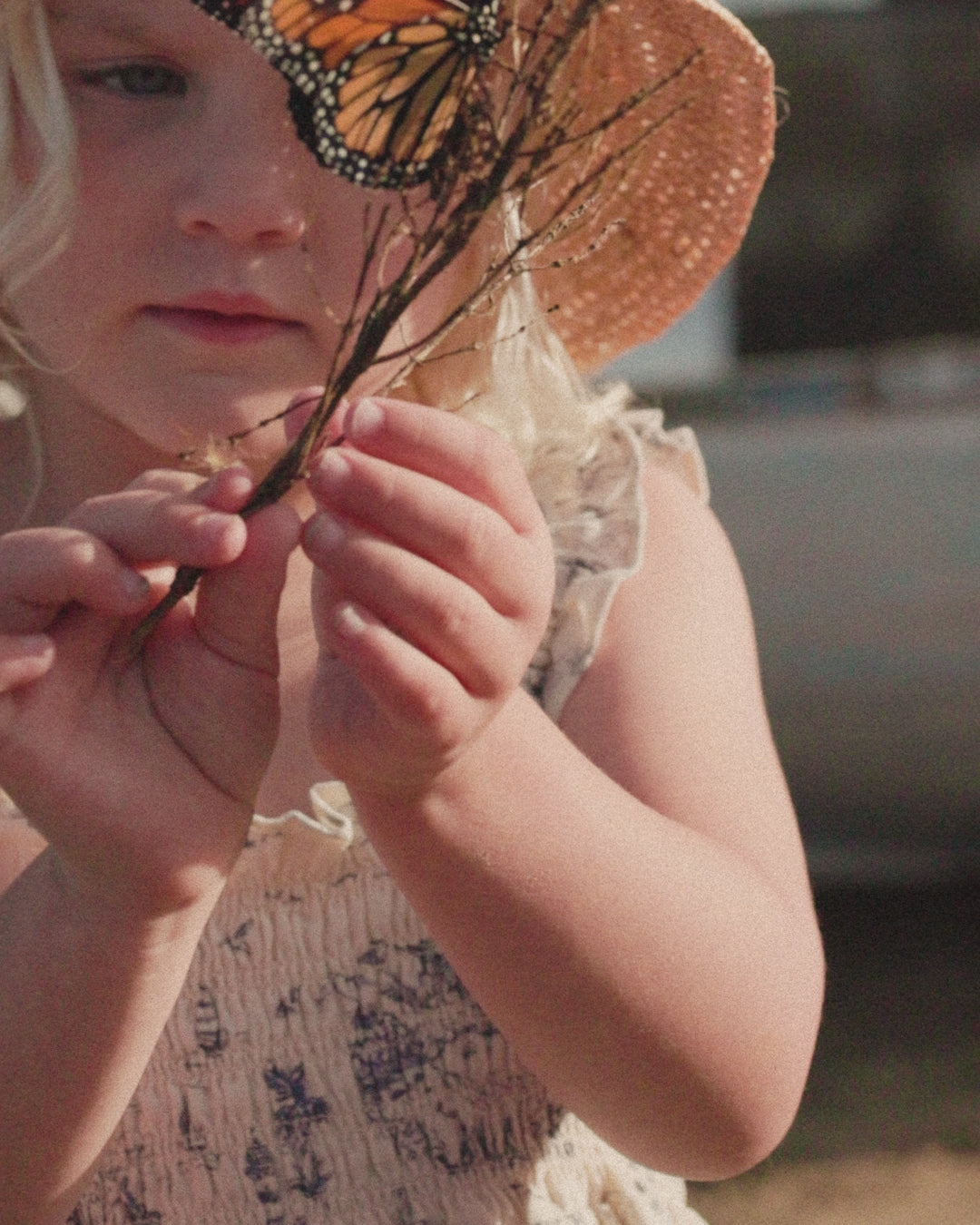 Sutton Dress Ocean Toile