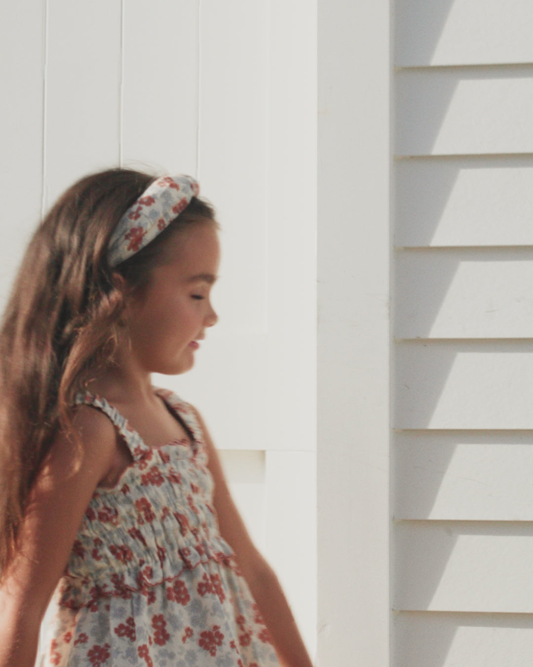 Knotted Headband Americana Floral