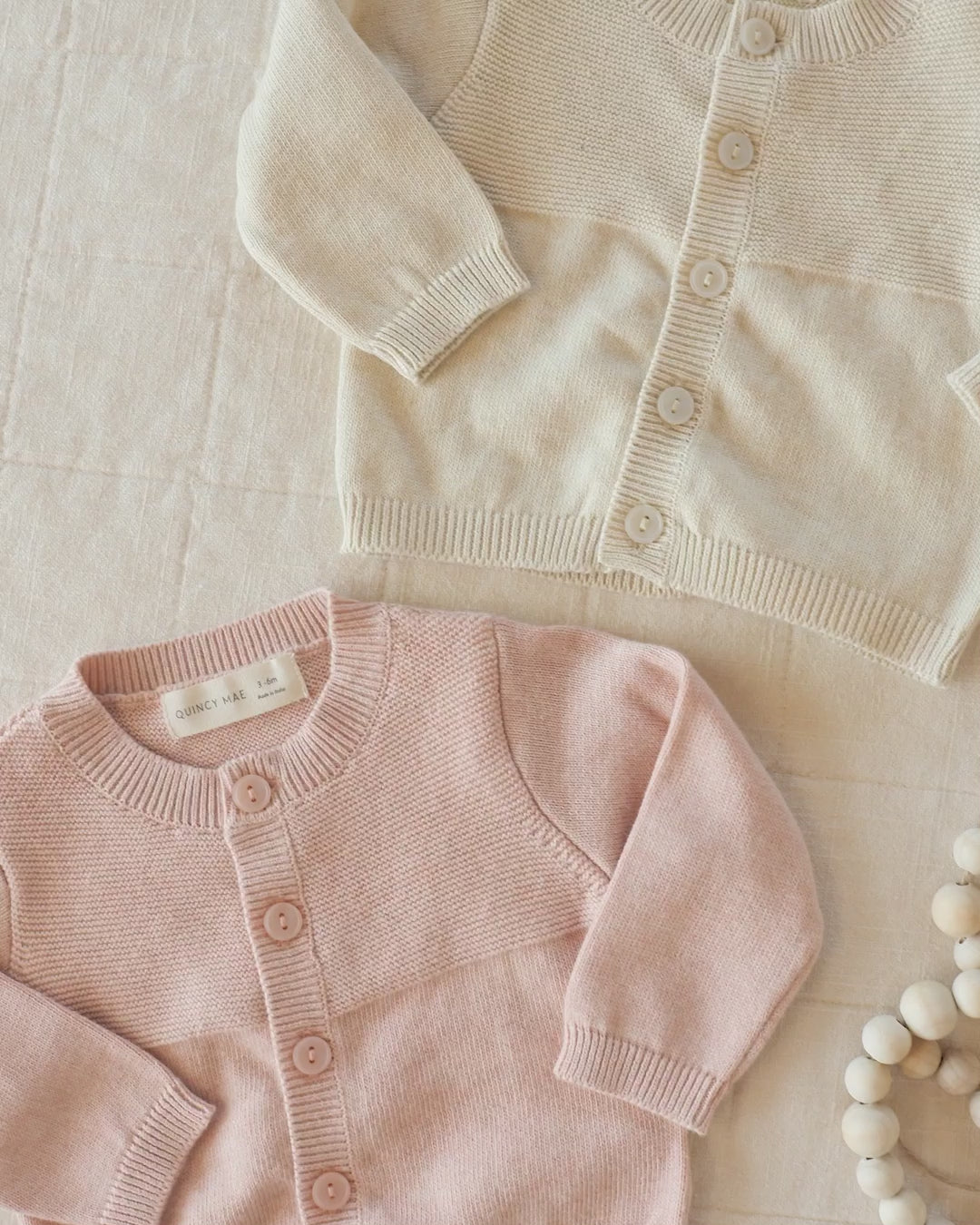 Πλεκτή ζακέτα || Ρόουζ με ερεκέδες