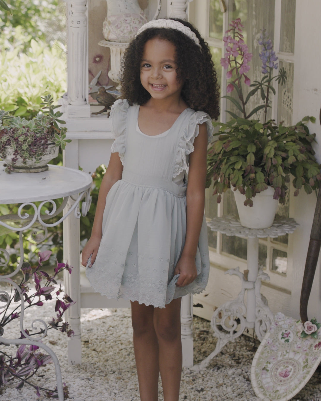 Provence Dress Sky – Noralee