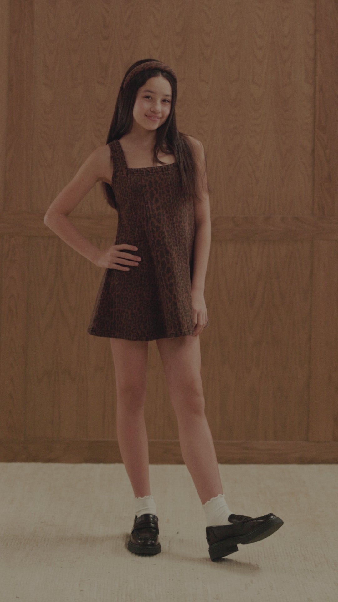 Maeve 迷你连衣裙 ||豹