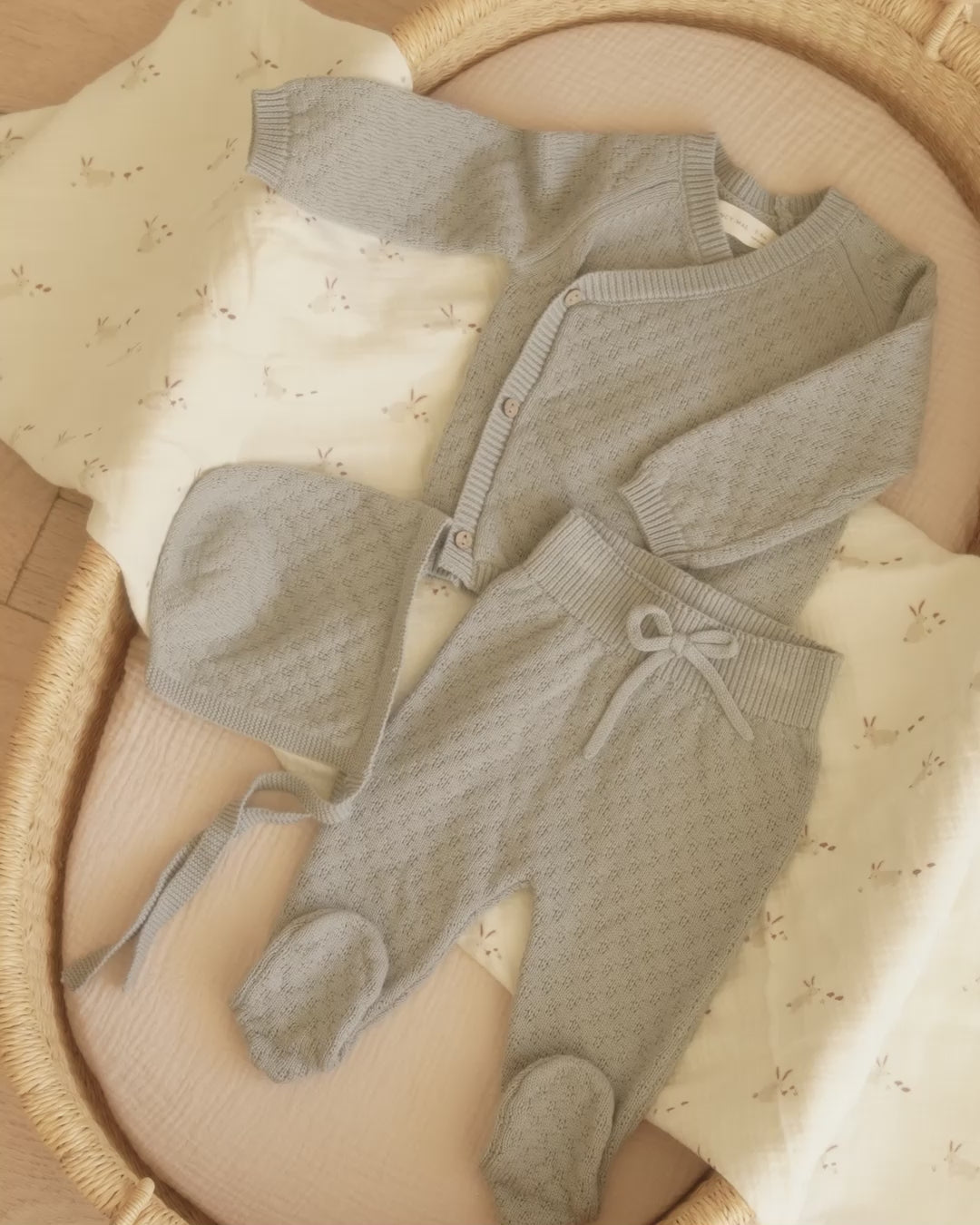 Woven Swaddle || Bunnies