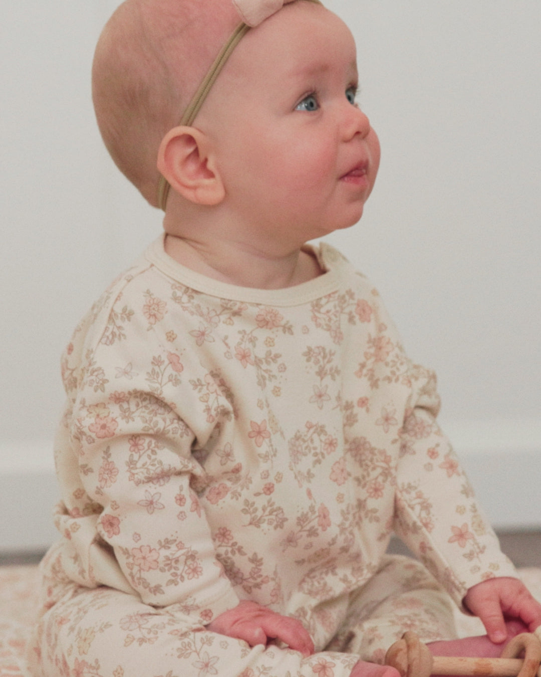 Drawstring Pant Floral Vine