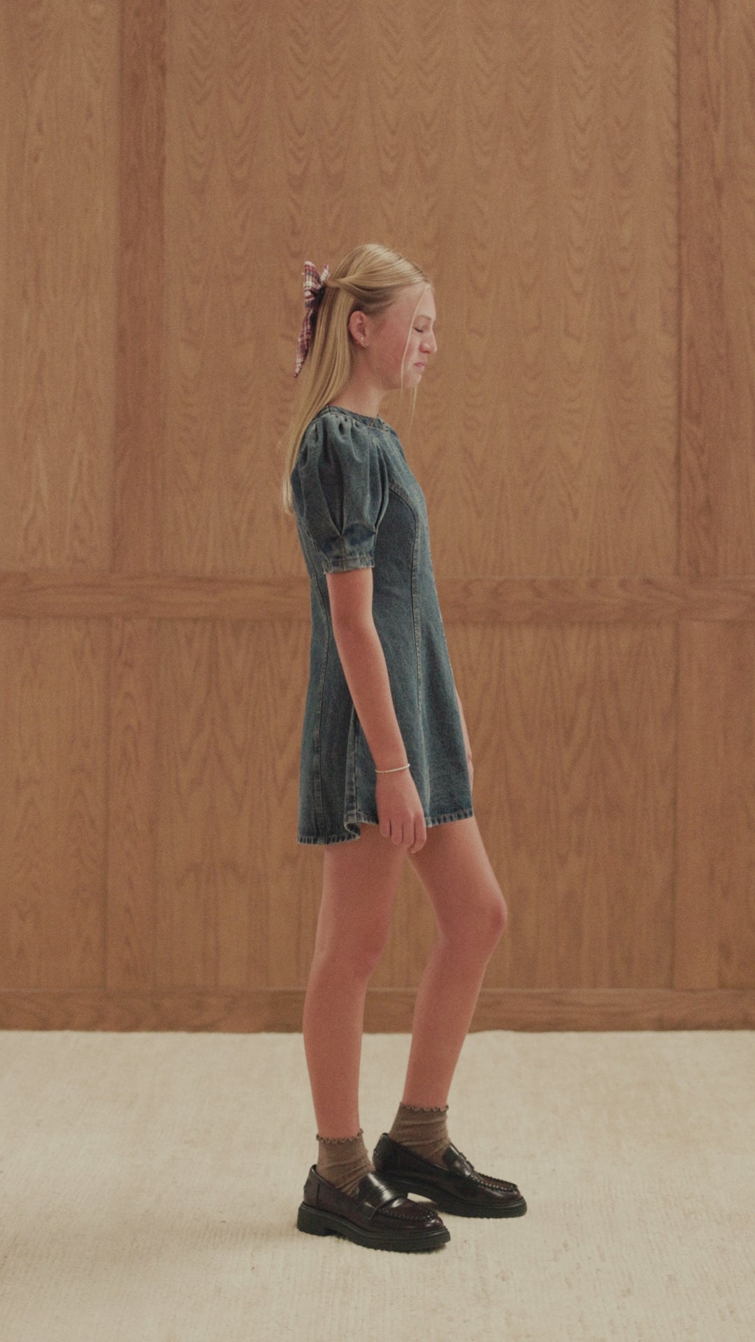 Mini-robe Levi || Jean indigo