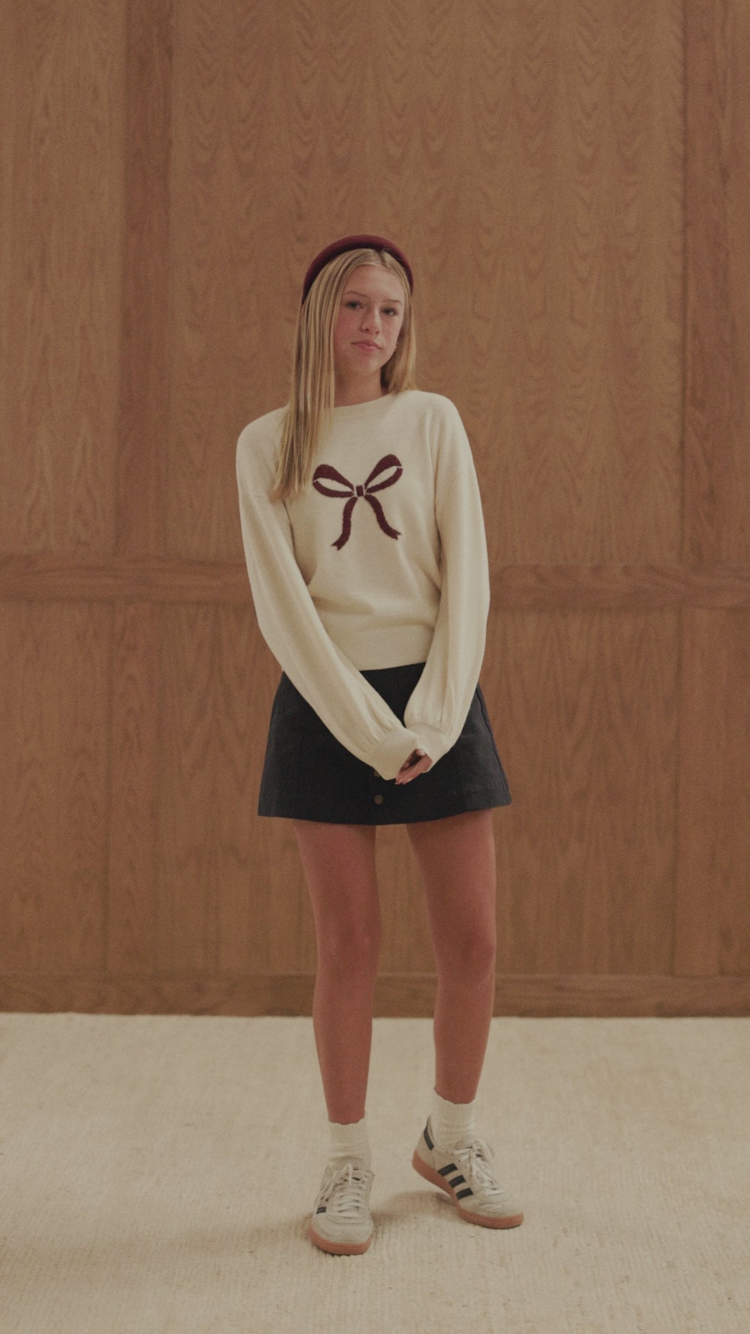 Denver Mini Skirt || Navy