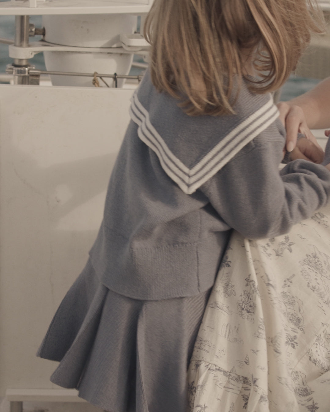 Sailor Cardigan Marine – Rylee + Cru