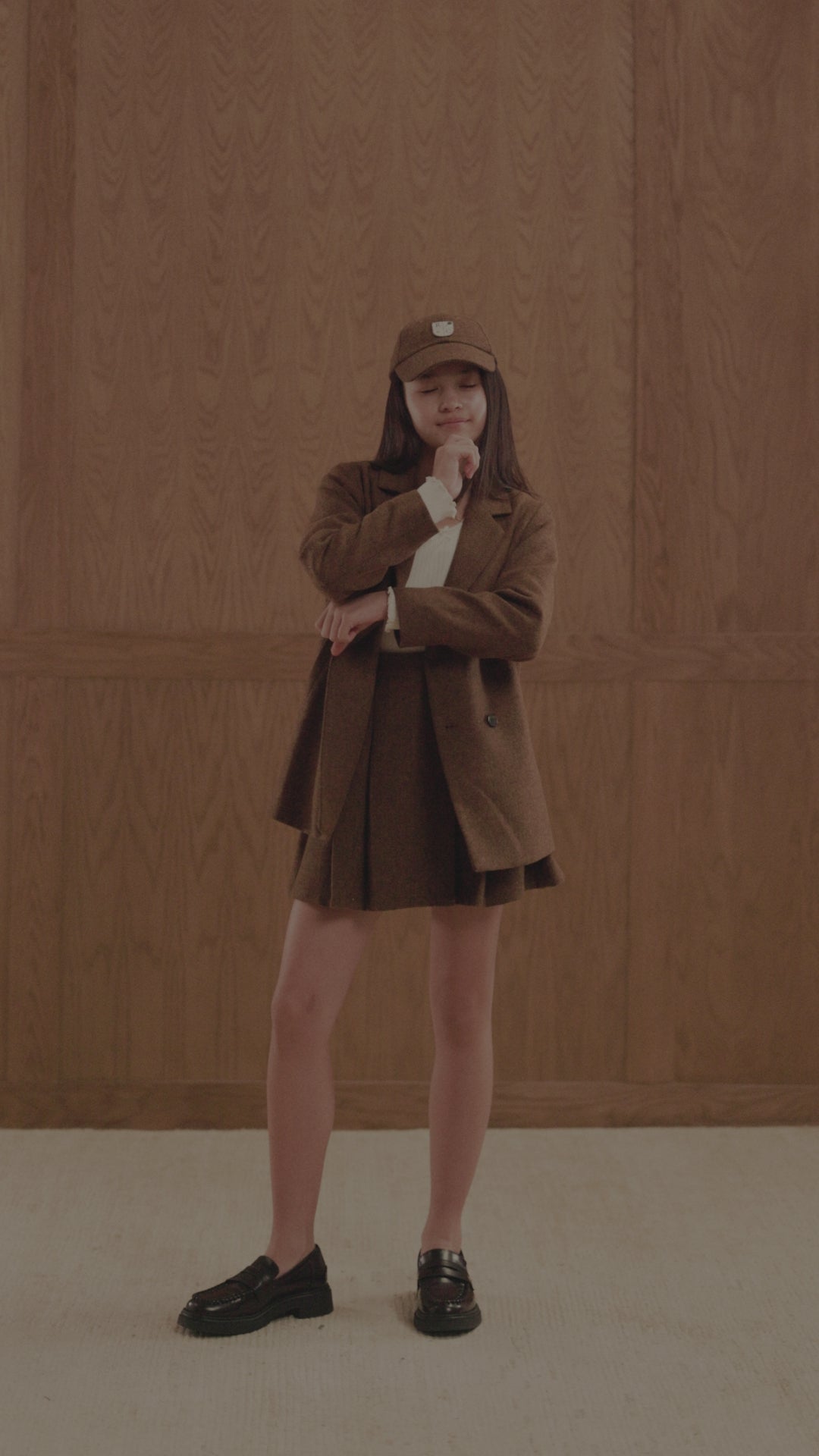 Double Breasted Blazer || Rustic Plaid