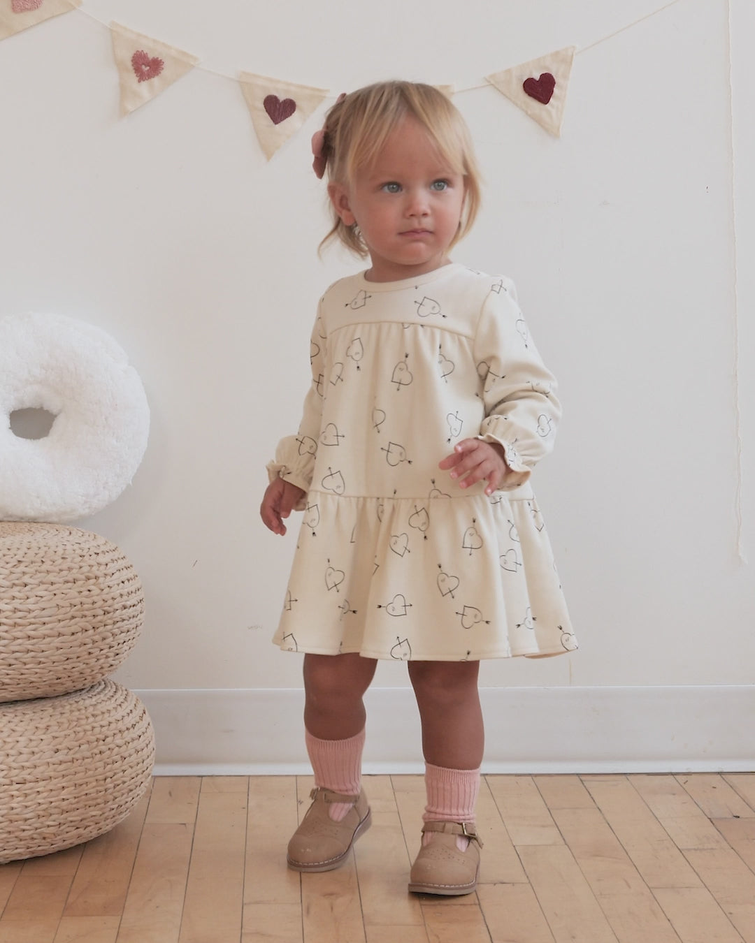 Tiered Jersey Dress || Cupid