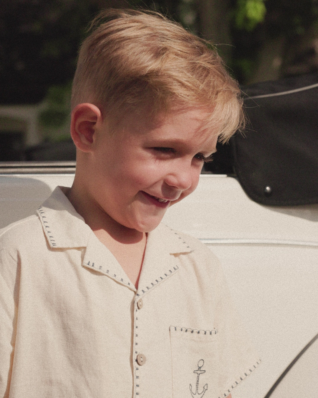 Lapel Collar Shirt Sailor