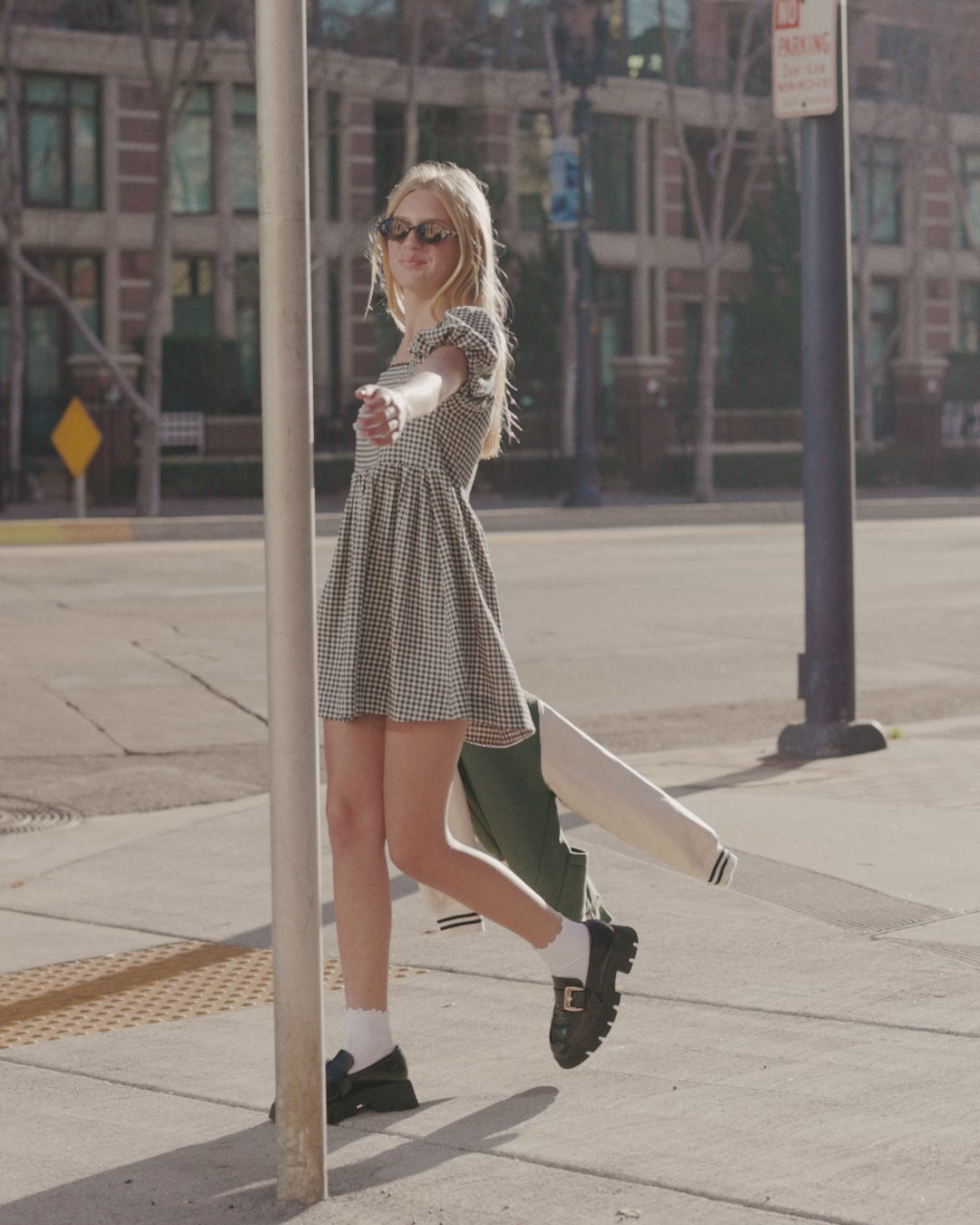 Robe Axel || Vichy noir