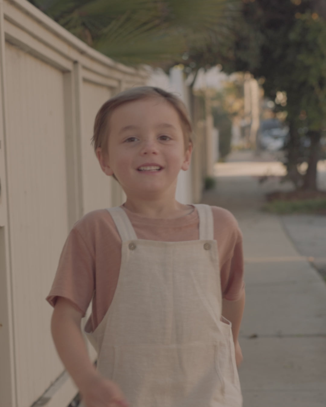 Billie Overalls || Heathered Sand