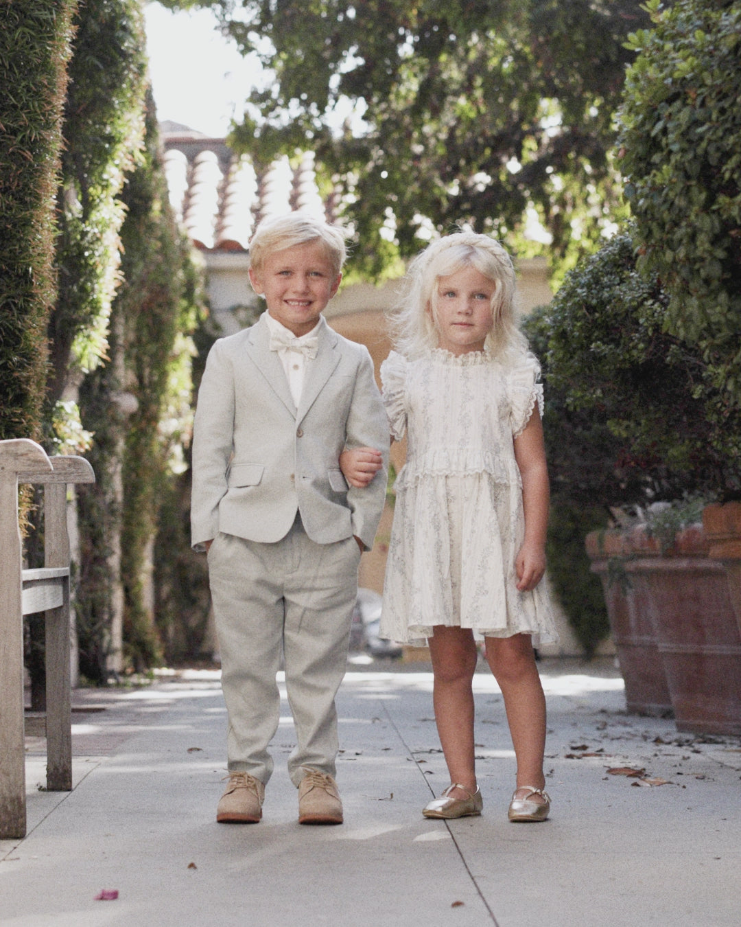 Pajarita Francesa Floral Raya