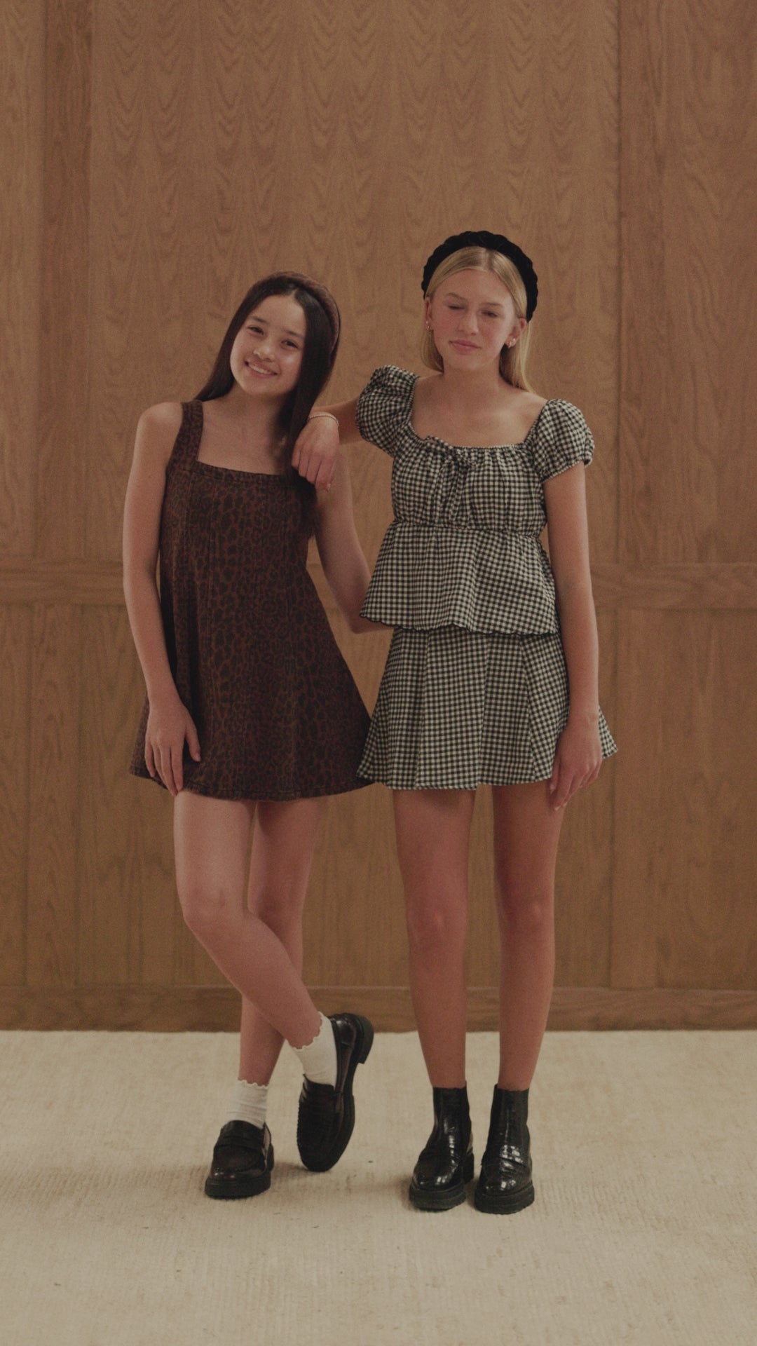 Maeve 迷你连衣裙 ||豹