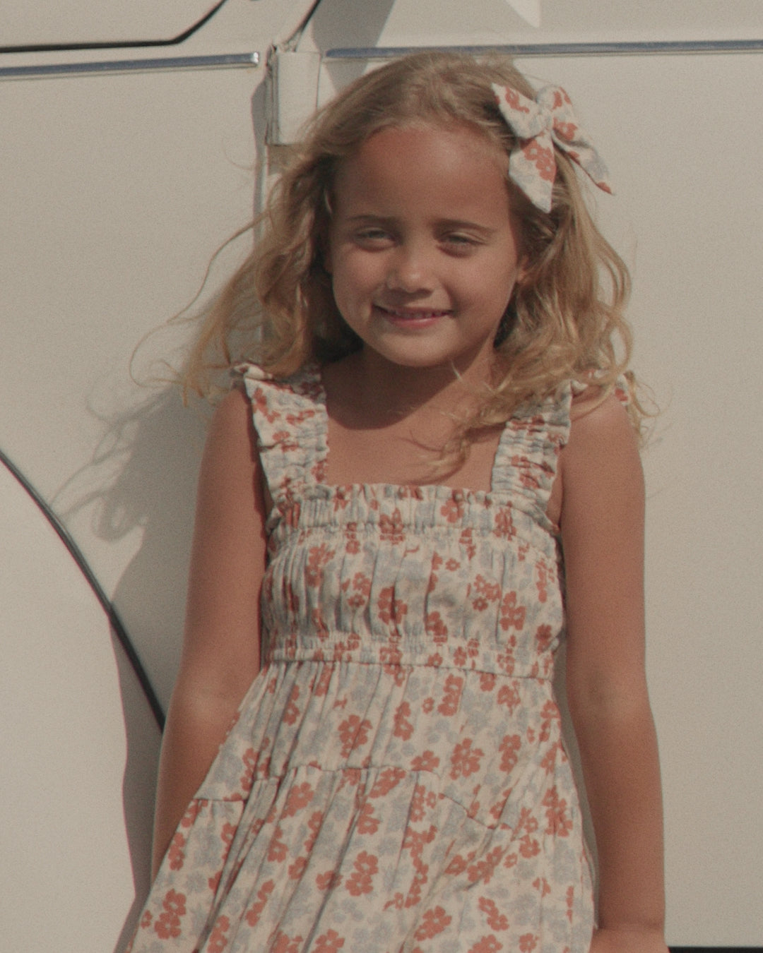 Josie Dress Americana Floral – Rylee + Cru