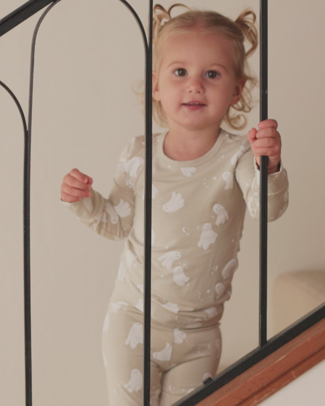 Bamboo Pajama Set Dancing Ghosts