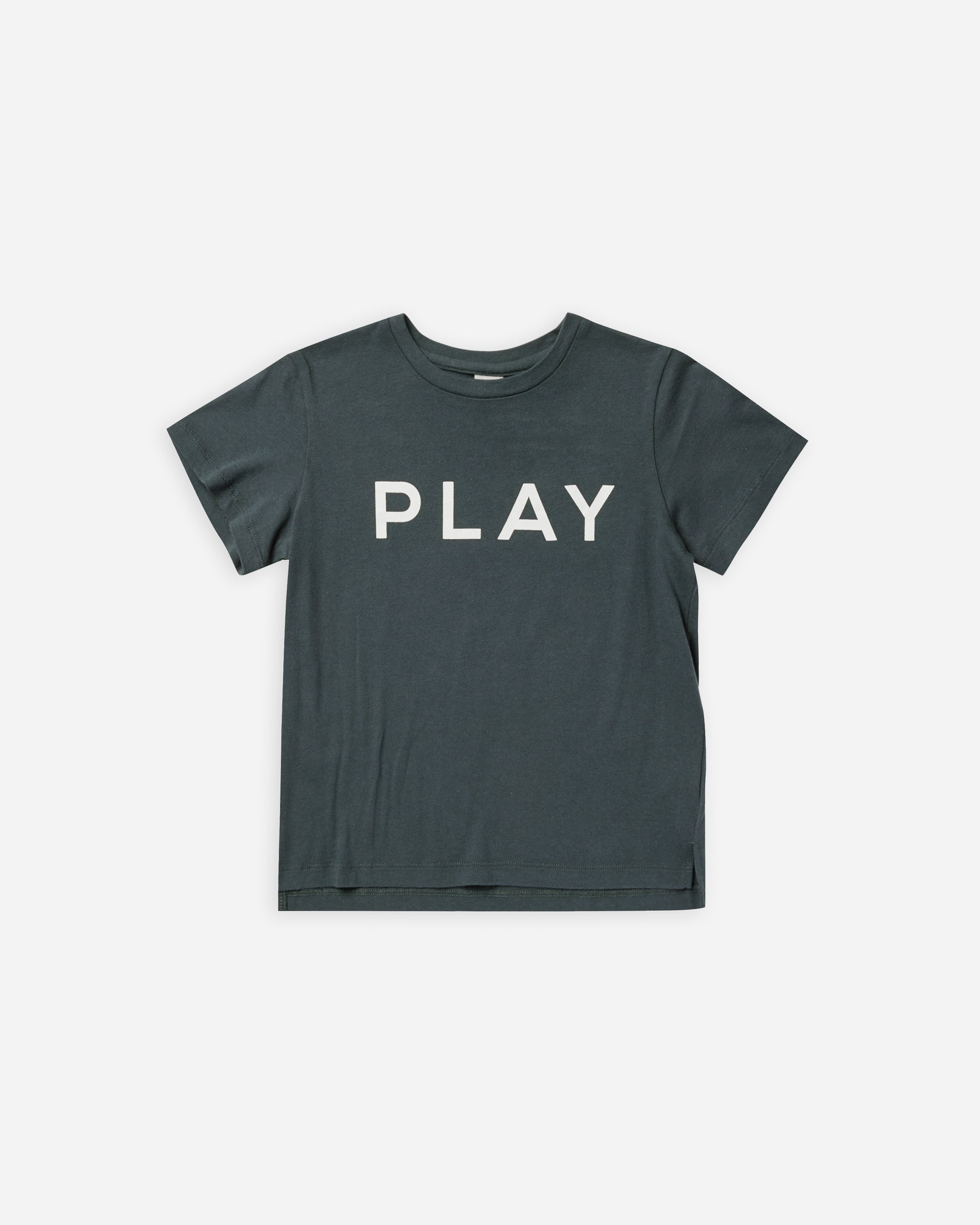 Cove Essential Tee | Indigo - Rylee + Cru | Kids Clothes | Trendy Baby Clothes | Modern Infant Outfits |