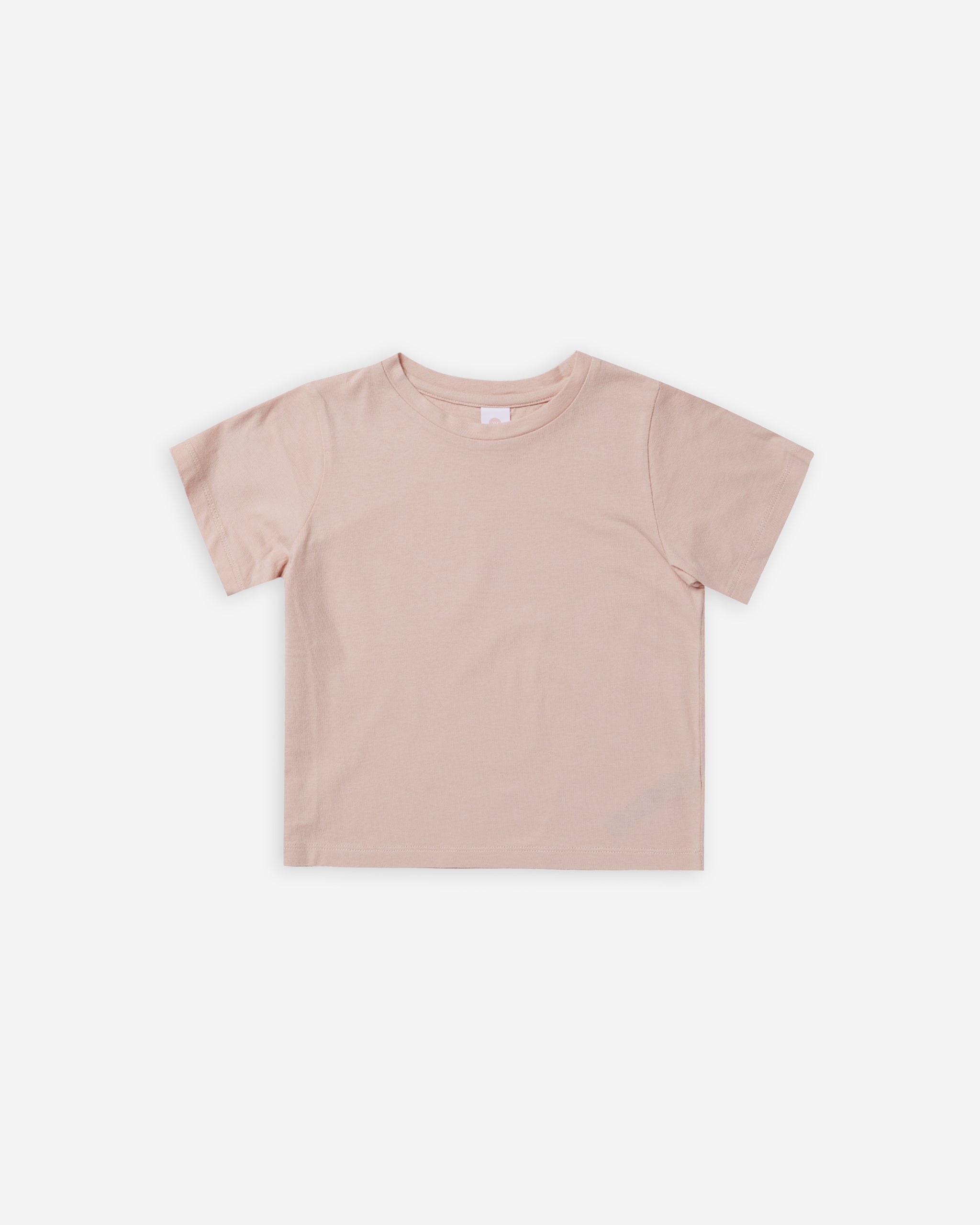 Torrey Essential Tee | Blush - Rylee + Cru | Kids Clothes | Trendy Baby Clothes | Modern Infant Outfits |