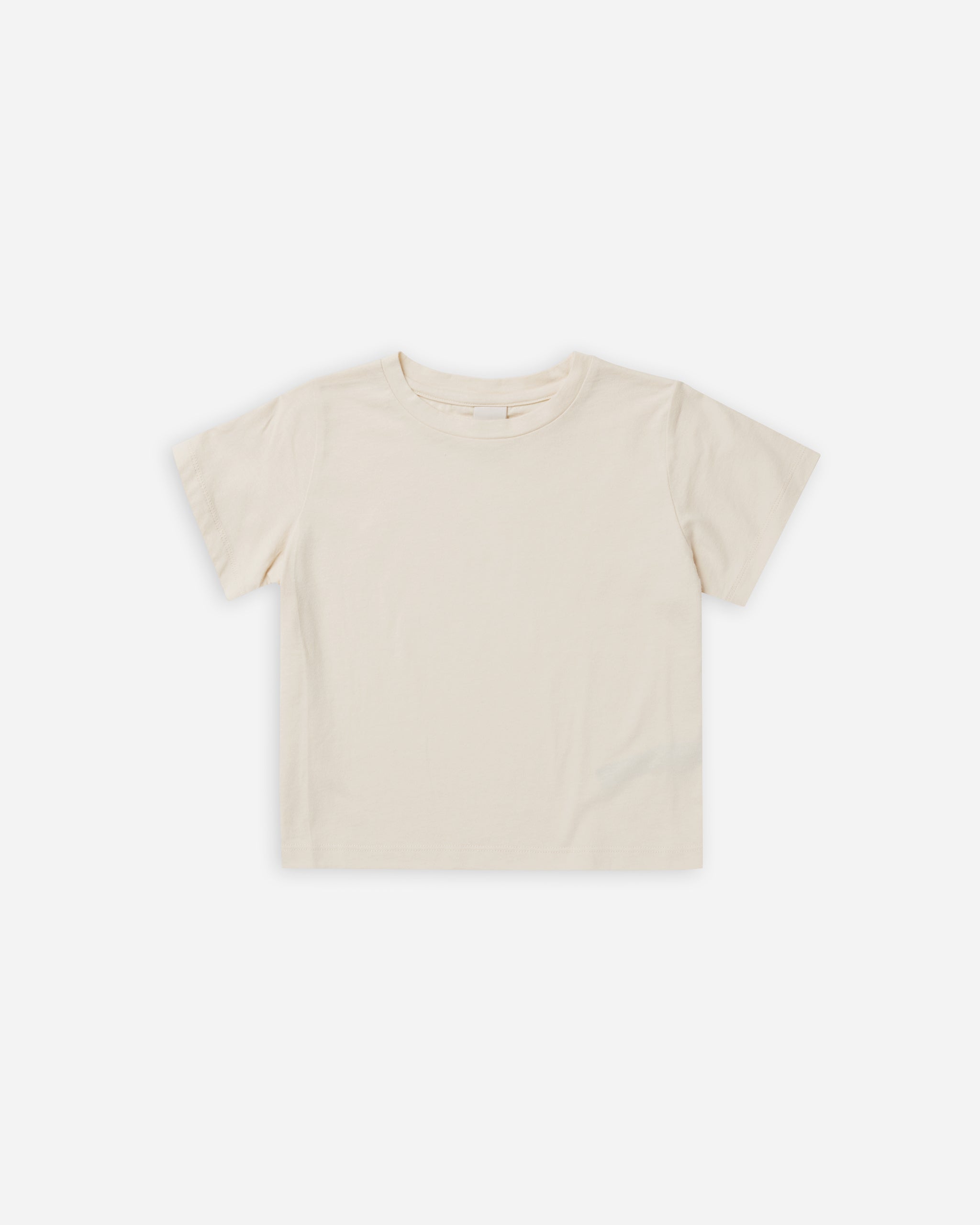 Torrey Essential Tee | Natural - Rylee + Cru | Kids Clothes | Trendy Baby Clothes | Modern Infant Outfits |