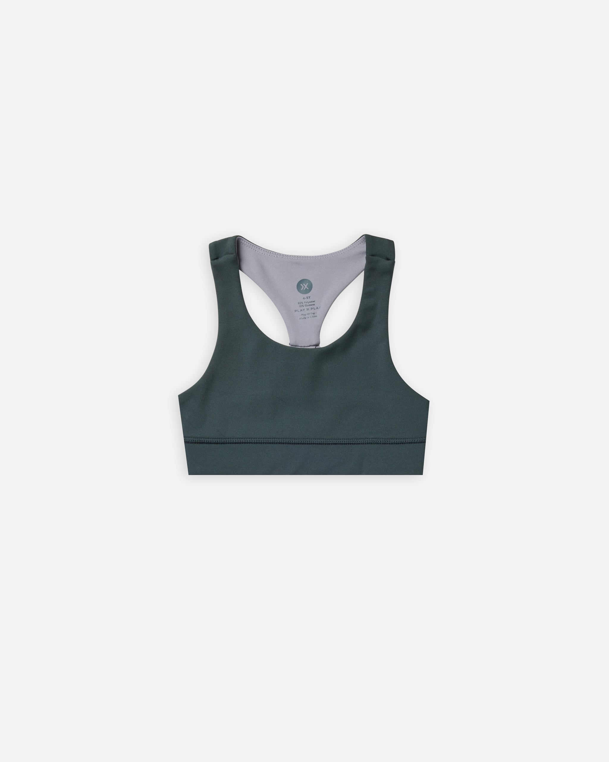 Racerback Sports Bra | Indigo - Rylee + Cru | Kids Clothes | Trendy Baby Clothes | Modern Infant Outfits |