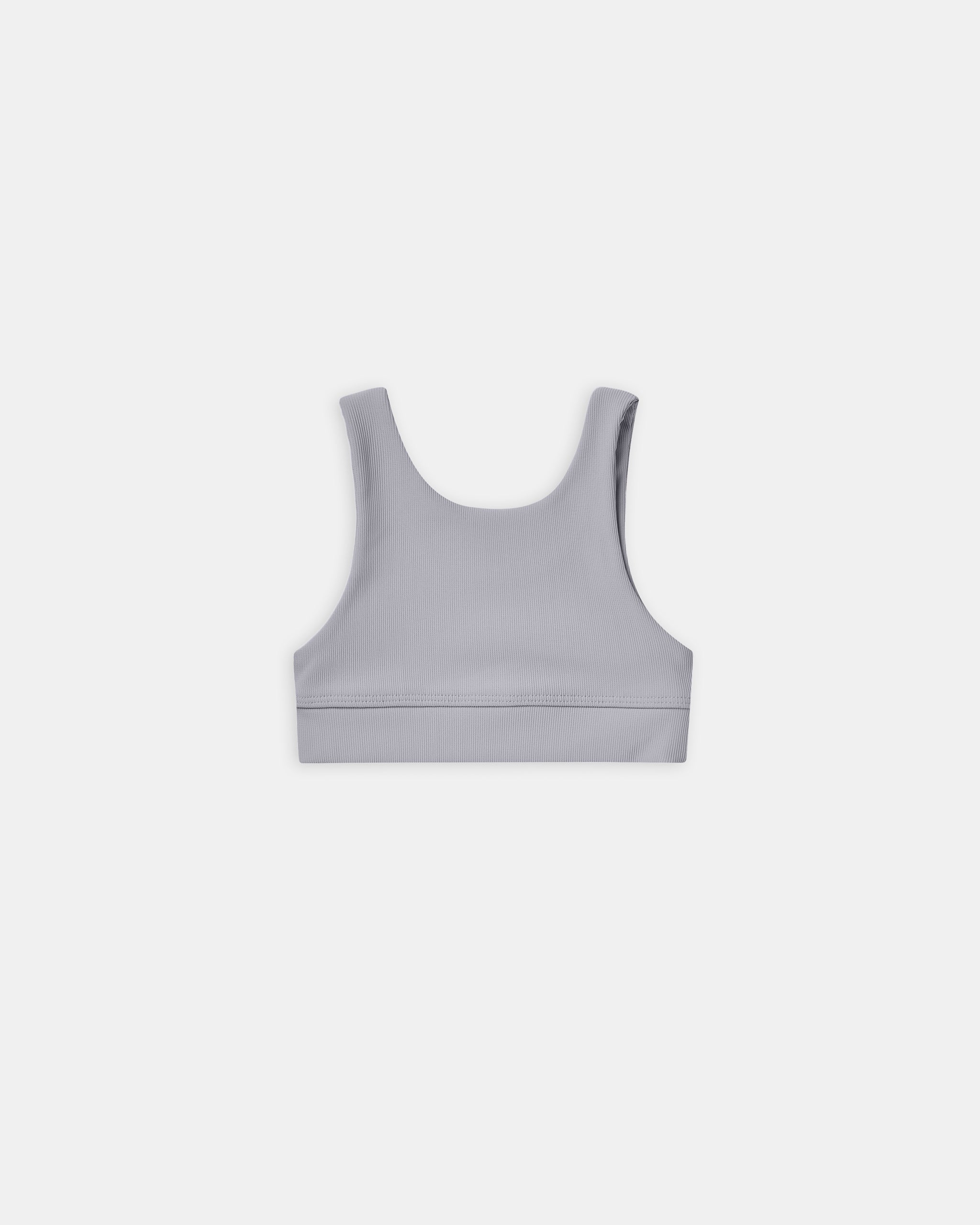 Swift Sports Bra | Periwinkle Ribbed - Rylee + Cru | Kids Clothes | Trendy Baby Clothes | Modern Infant Outfits |