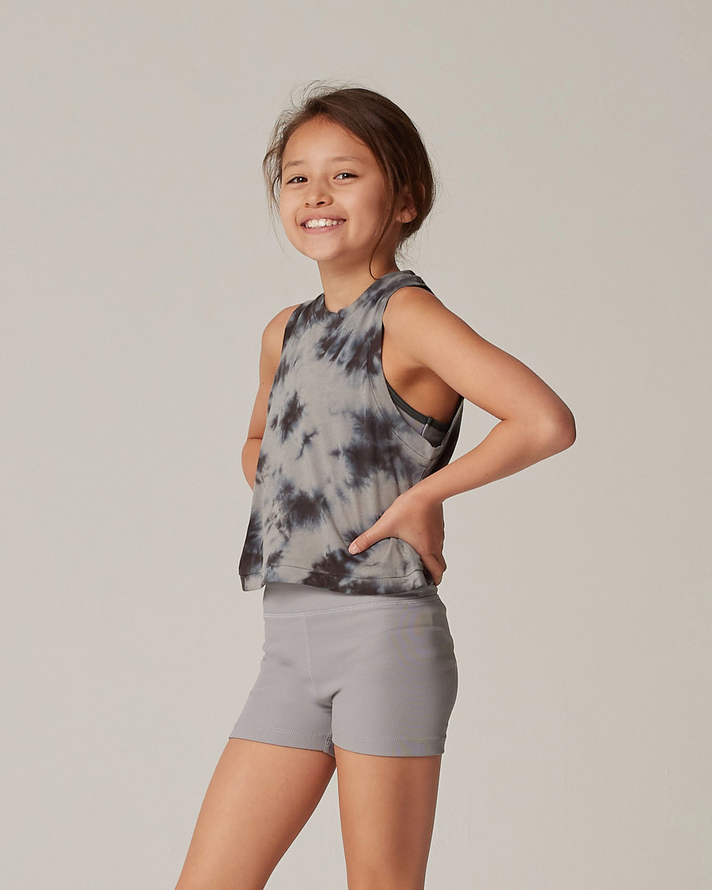 Delta Tank | indigo tie-dye - Rylee + Cru | Kids Clothes | Trendy Baby Clothes | Modern Infant Outfits |