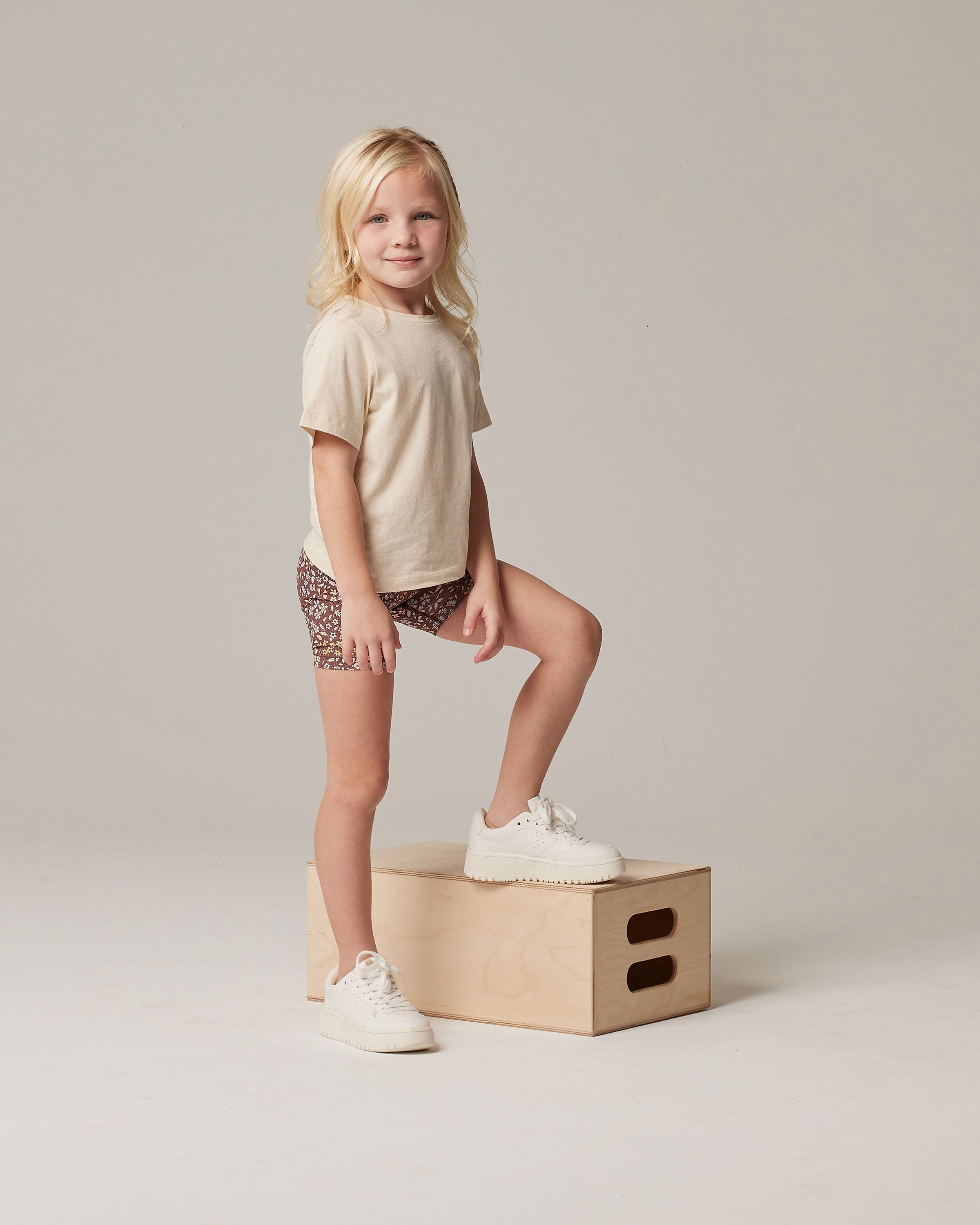 Torrey Essential Tee | Natural - Rylee + Cru | Kids Clothes | Trendy Baby Clothes | Modern Infant Outfits |