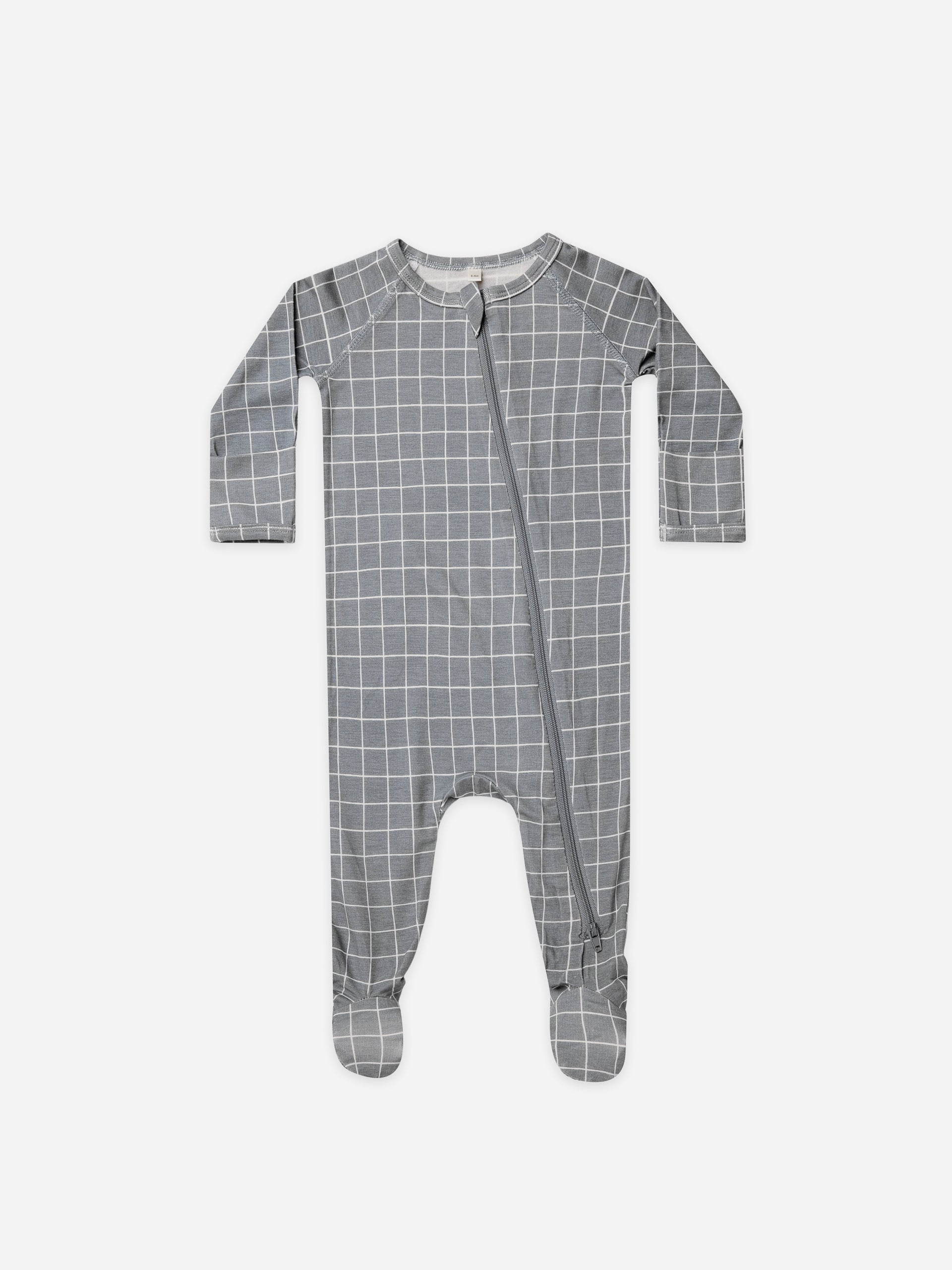 Quincy Mae Bamboo Zip Footie | Wild Flowers