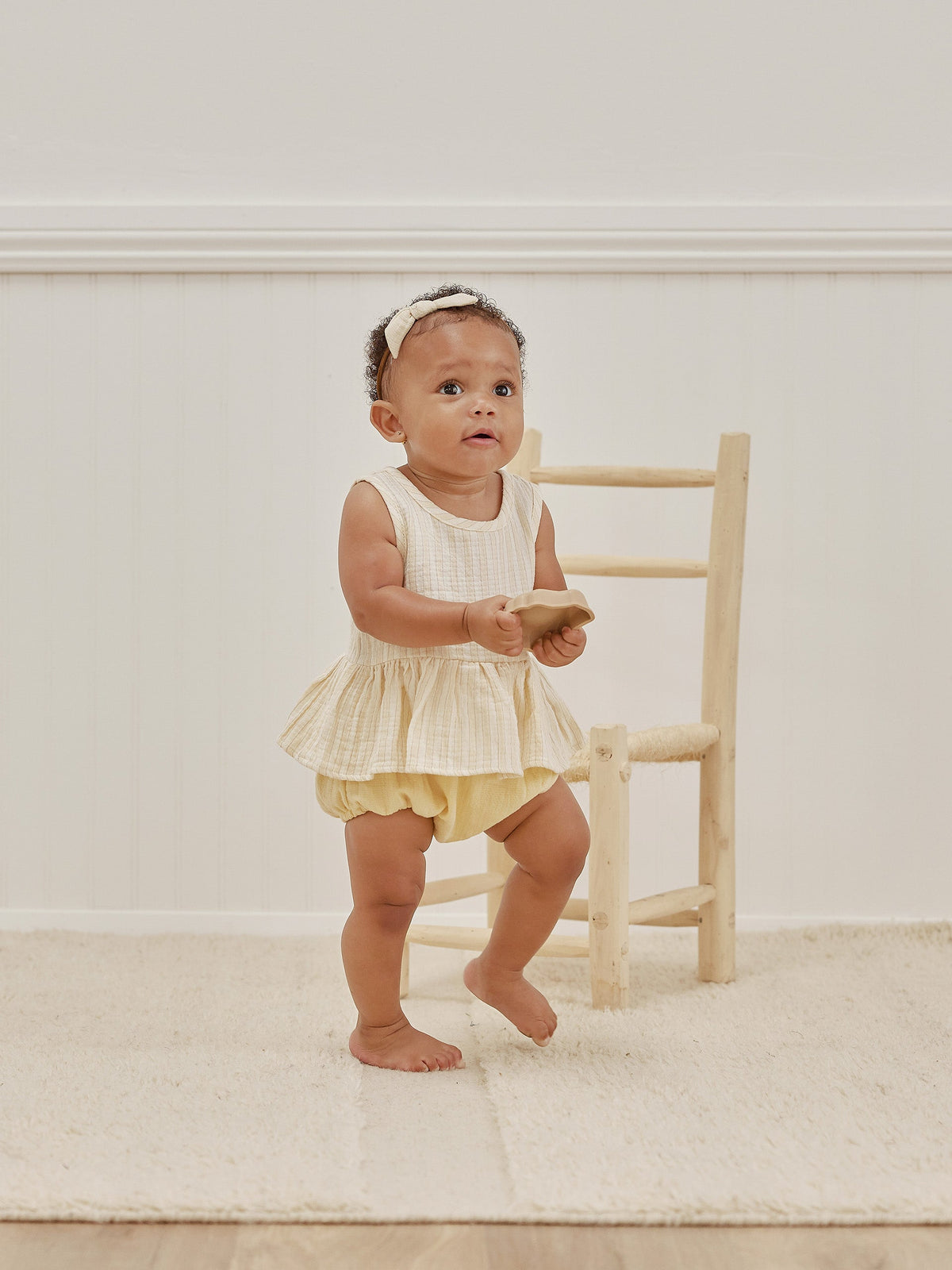 Quincy Mae Tiered Jersey Dress Set - Meadow main image 1