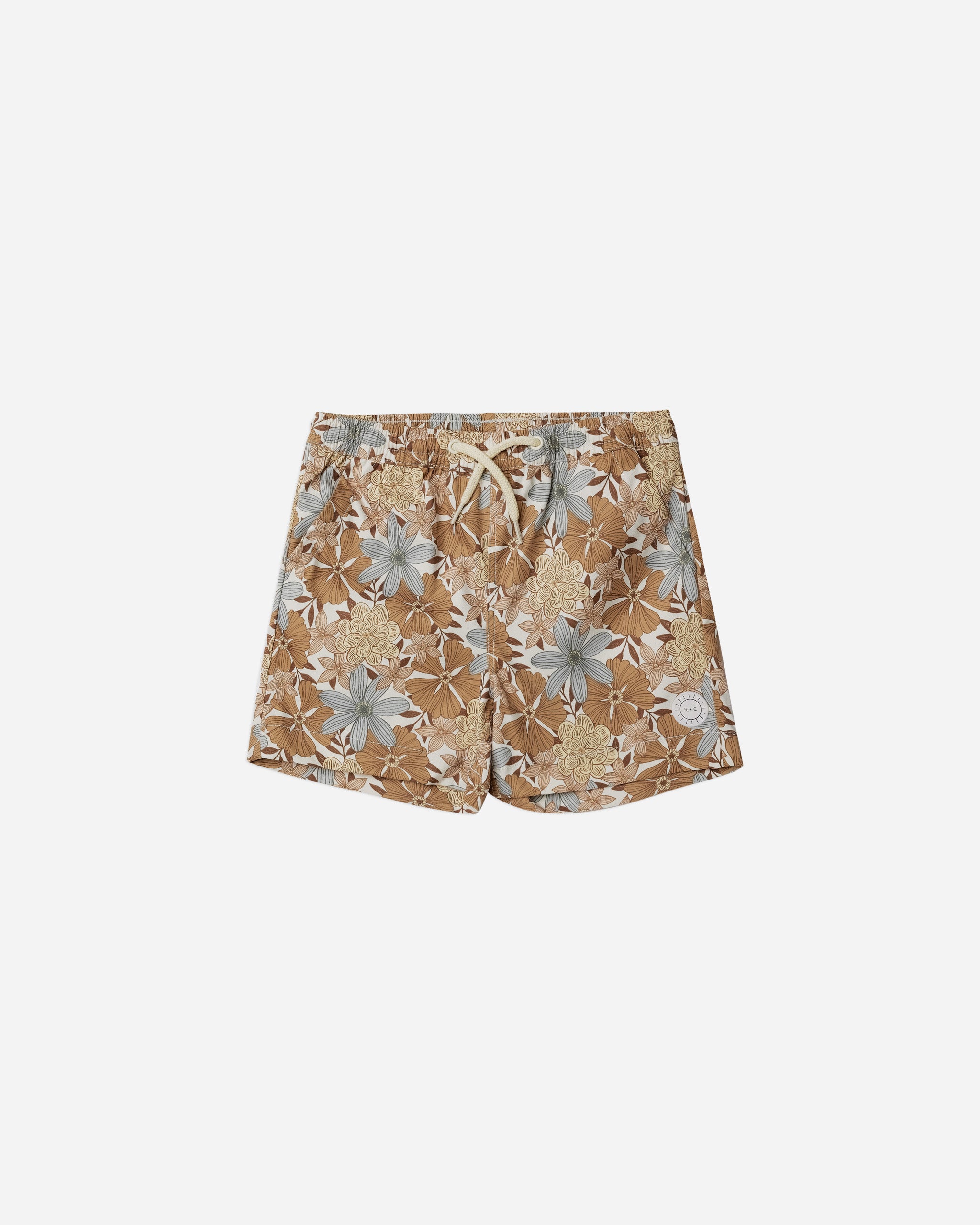 boardshort || safari floral - Rylee + Cru | Kids Clothes | Trendy Baby Clothes | Modern Infant Outfits |
