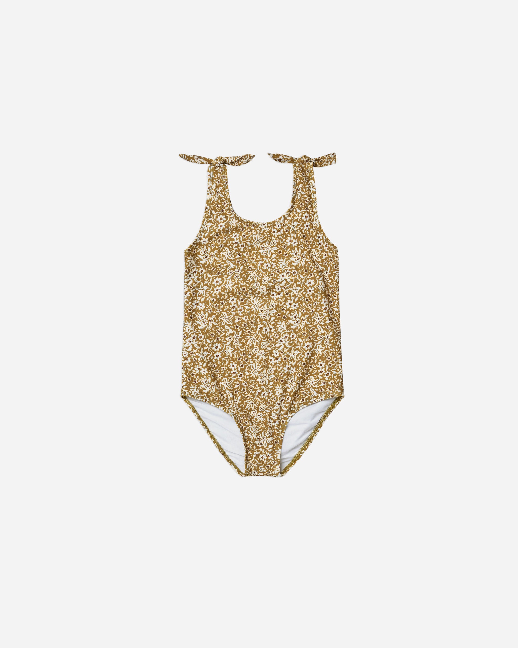 millie one-piece || golden ditsy - Rylee + Cru | Kids Clothes | Trendy Baby Clothes | Modern Infant Outfits |