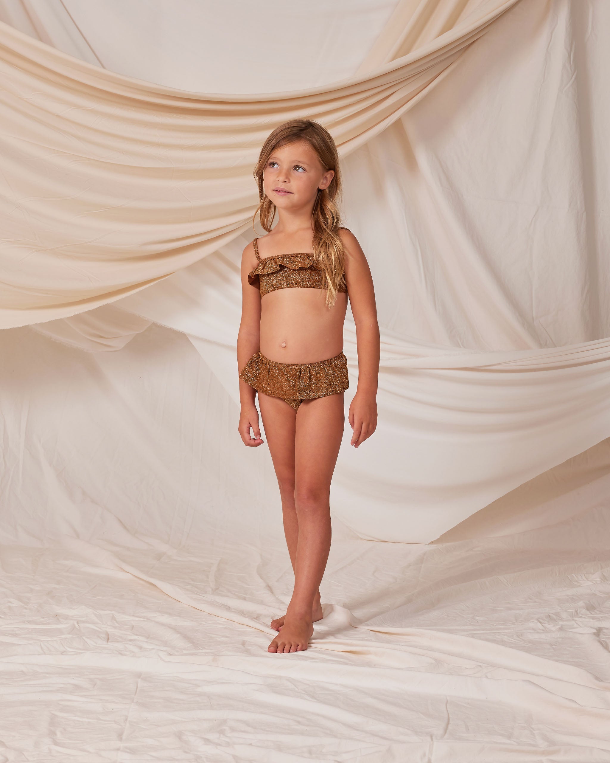 parker bikini || chocolate - Rylee + Cru | Kids Clothes | Trendy Baby Clothes | Modern Infant Outfits |